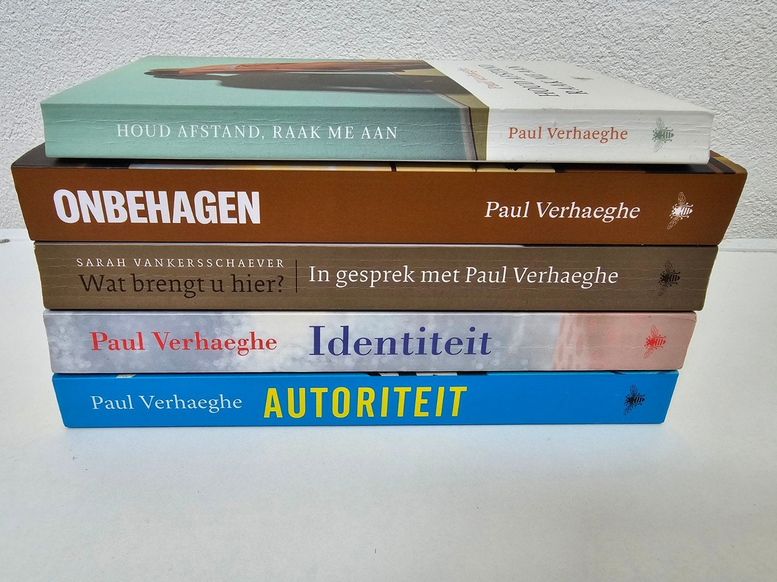 Paul Verhaeghe Boekenpakket 5 Titels over Psychologie, Boeken, Overige Boeken, Gelezen, Ophalen of Verzenden