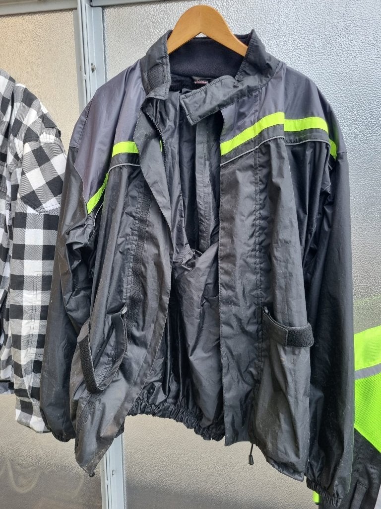 Motor regenpak plus veiligheid vest, Motoren, Ophalen, Tweedehands, Heren, Overige typen