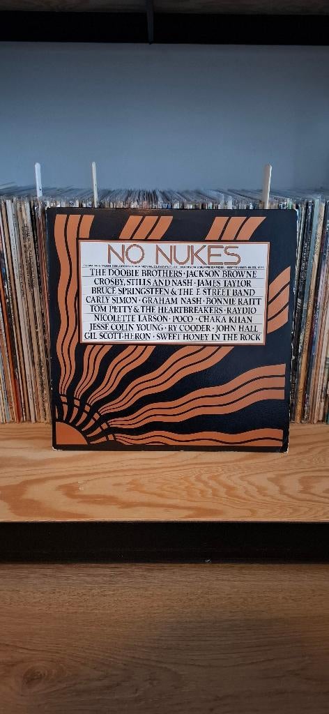 3LP No Nukes - Bruce Springsteen, Tom Petty, Gil Scott-Heron, Ophalen of Verzenden, Zo goed als nieuw, Poprock
