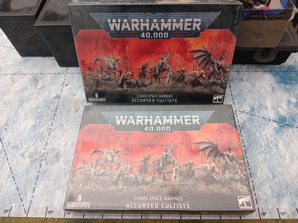 warhammer 40k Chaos Accursed Cultists, Ophalen of Verzenden, Nieuw, Warhammer 40000, Figuurtje(s)