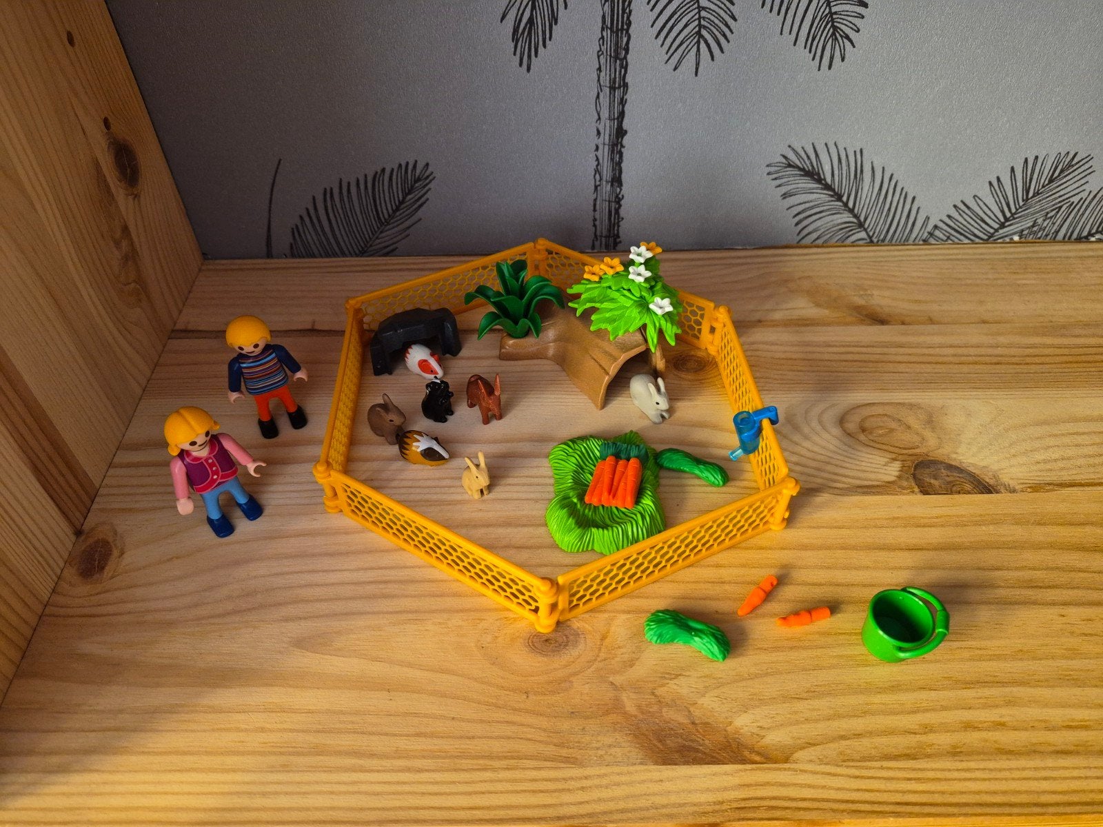 Playmobil 70317 Konijnenhok met Cavia's, Kinderen en Baby's, Speelgoed | Playmobil, Complete set, Zo goed als nieuw, Figuren, Family fun