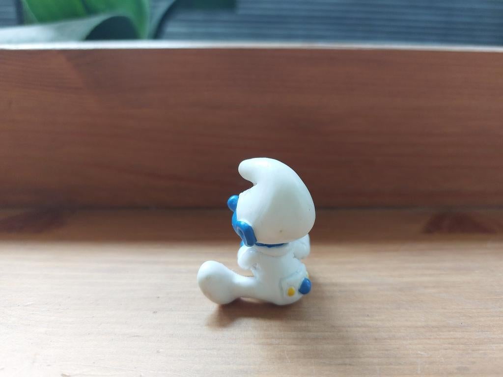 Baby smurf met teddy beer 20205 De Smurfen, Verzamelen, Ophalen of Verzenden