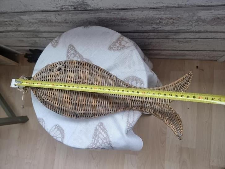 Riviera maison grote rattan vis, Ophalen of Verzenden