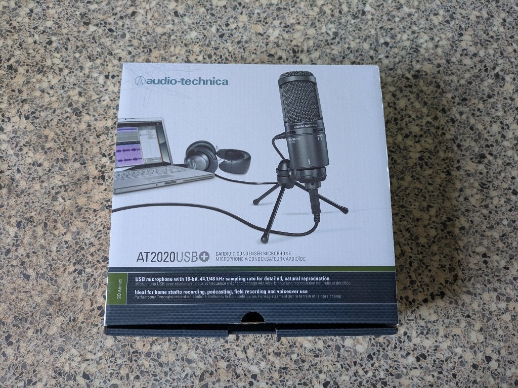 Audio Technica AT2020usb, Ophalen of Verzenden, Zo goed als nieuw, Studiomicrofoon