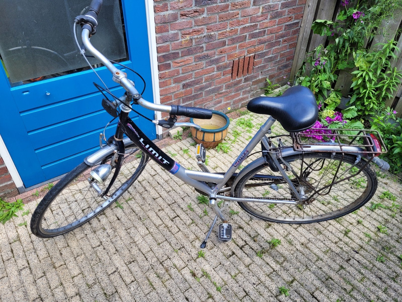 Limit damesfiets met versnellingen, Gebruikt, Velgrem, Versnellingen, 50 tot 53 cm