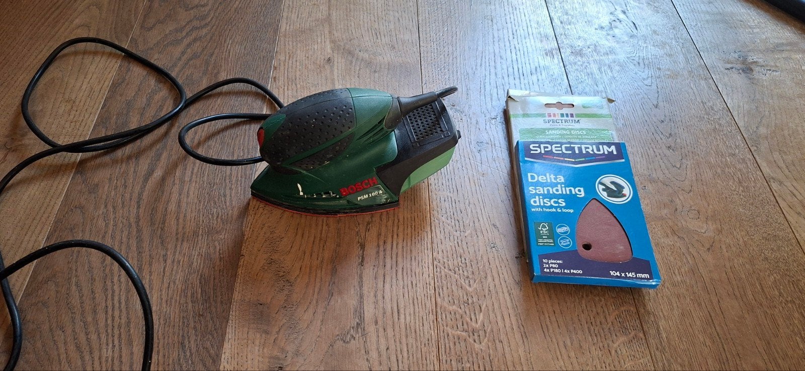 Bosch PSM 100A, Ophalen of Verzenden, Gebruikt, Minder dan 600 watt, Overige typen