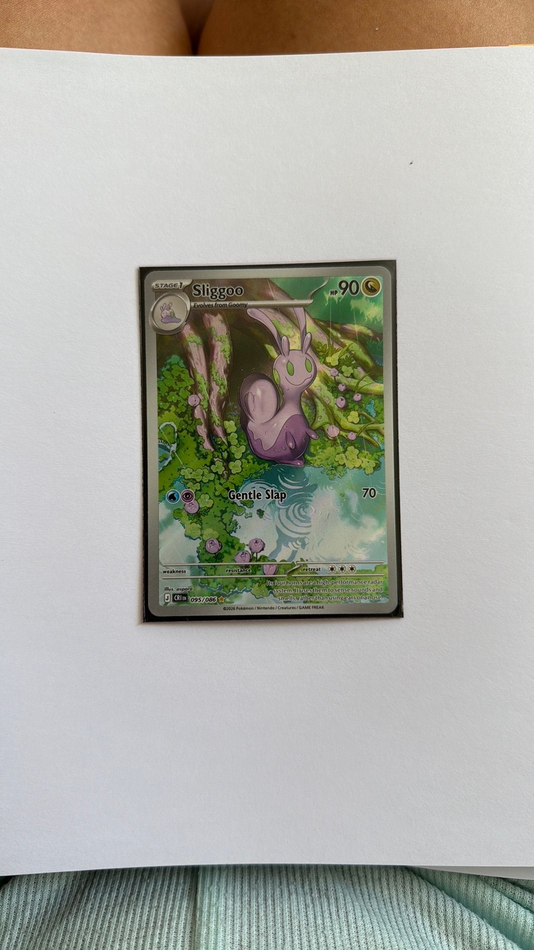 Sliggoo pokemon kaart, Ophalen of Verzenden, Zo goed als nieuw