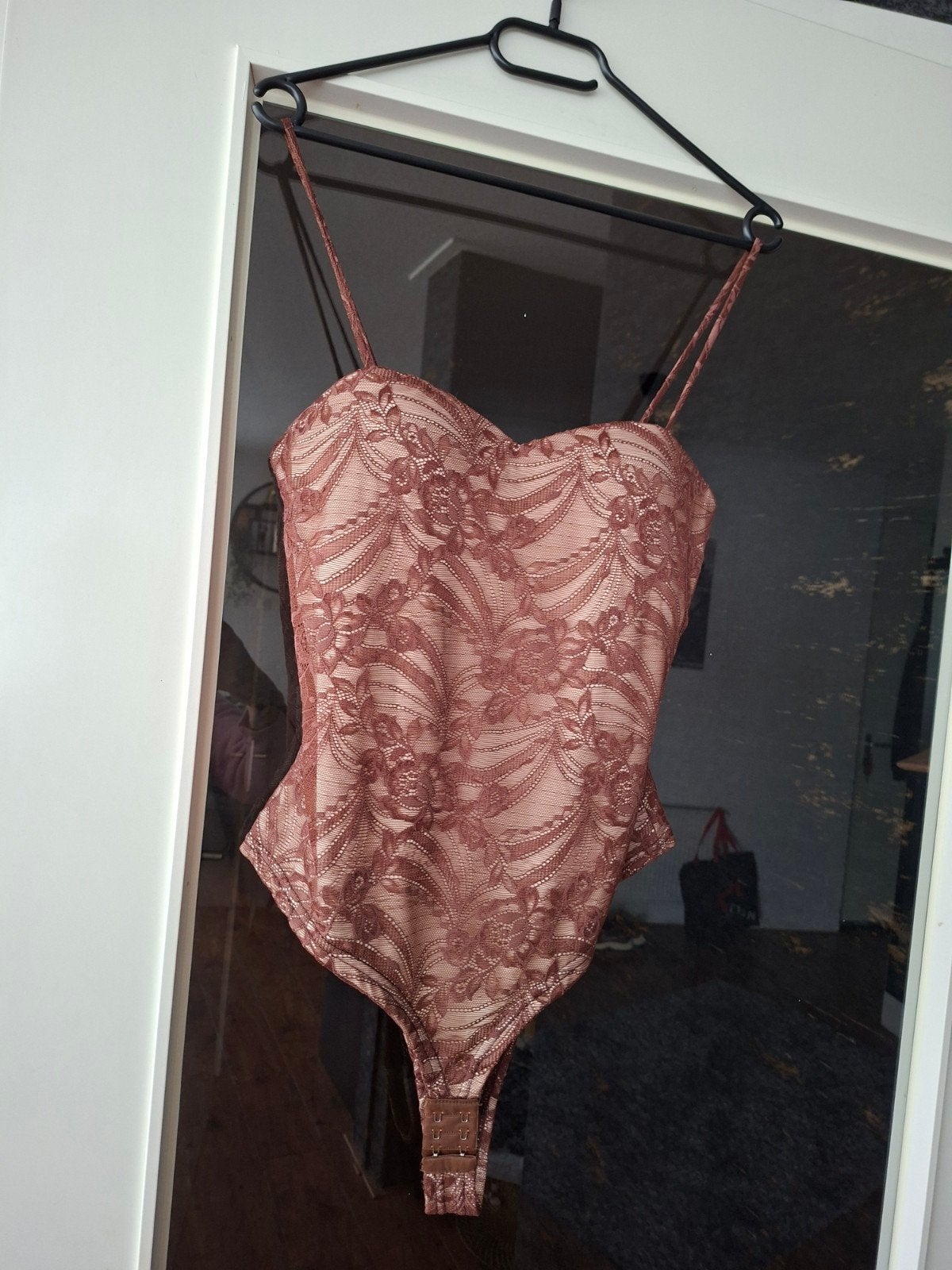 BY SVAN Kanten Body Bruin Maat L, BY SVAN, Bruin, Maat 42/44 (L), Nieuw