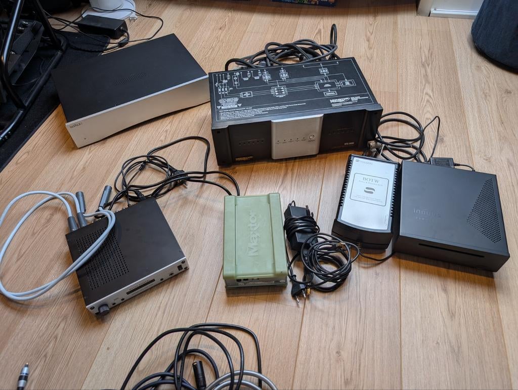 Audioset met Mytek versterker en diverse componenten, Audio, Tv en Foto, Stereo-sets, Gebruikt, Losse componenten, Cd-speler, Ophalen