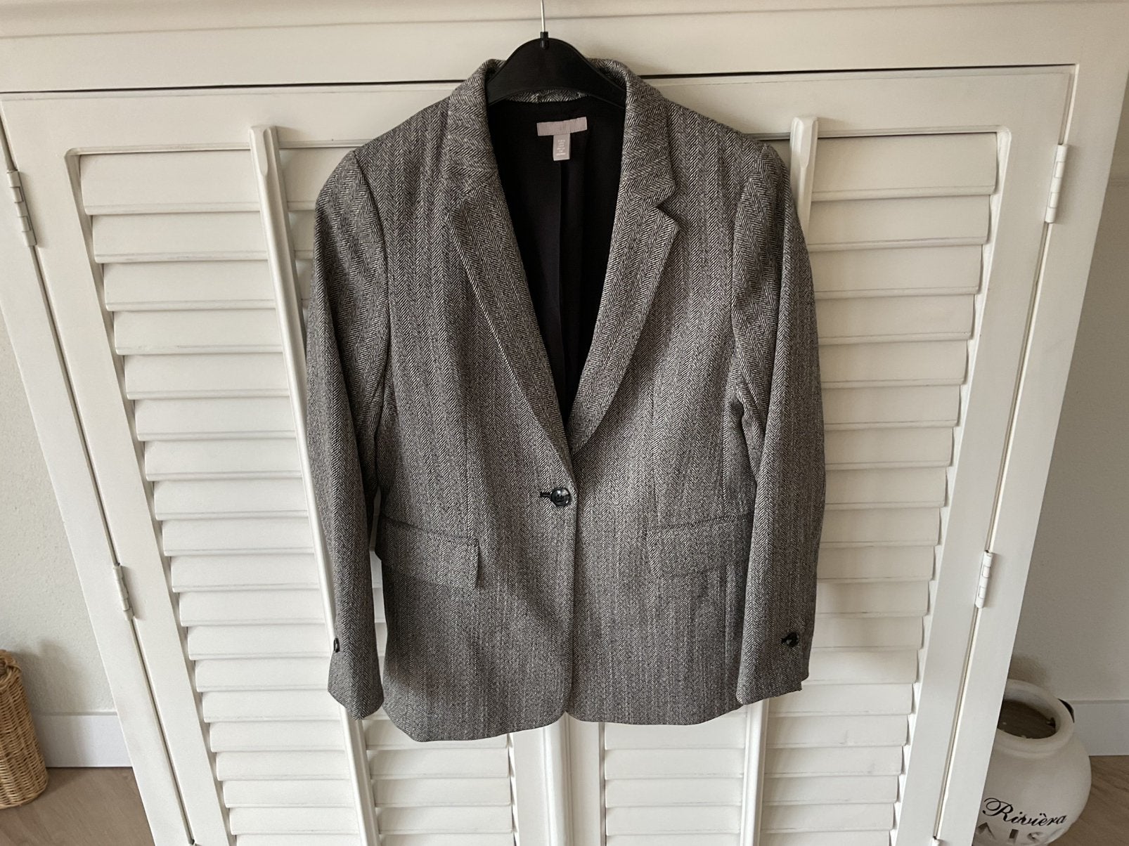 H&M jasje/colbertje S, Kleding | Heren, Kostuums en Colberts, Ophalen of Verzenden, Zo goed als nieuw, Maat 46 (S) of kleiner