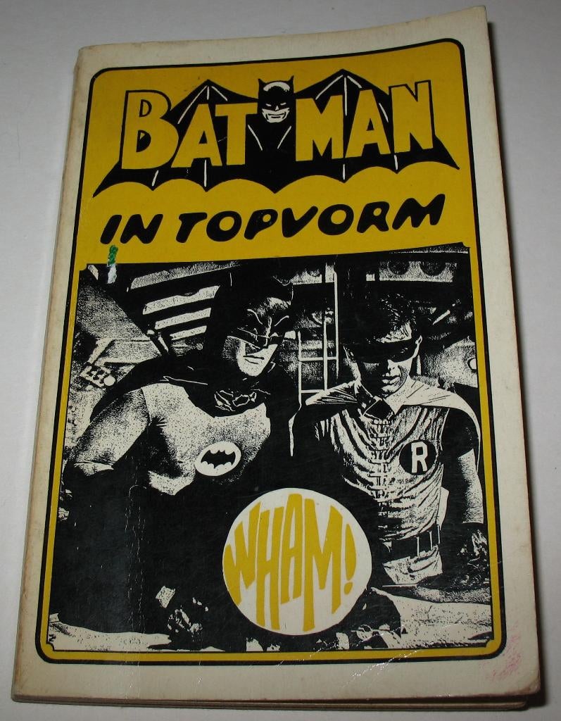 Boekje Batman Bat Man in topvorm Winston Lyon 1966, Verzamelen, Ophalen of Verzenden, Gebruikt, Film, Overige typen