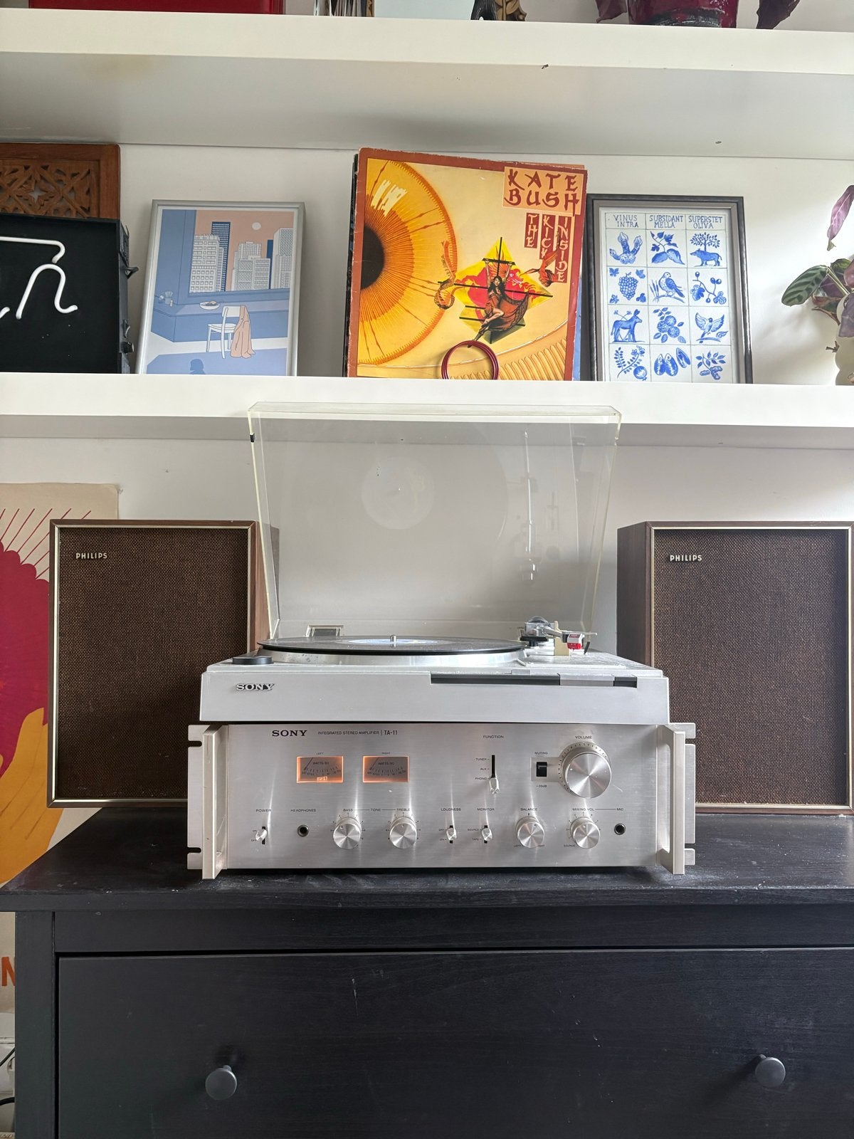 Record player set up - Sony ta-11 included, Ophalen, Gebruikt, Platenspeler, Sony