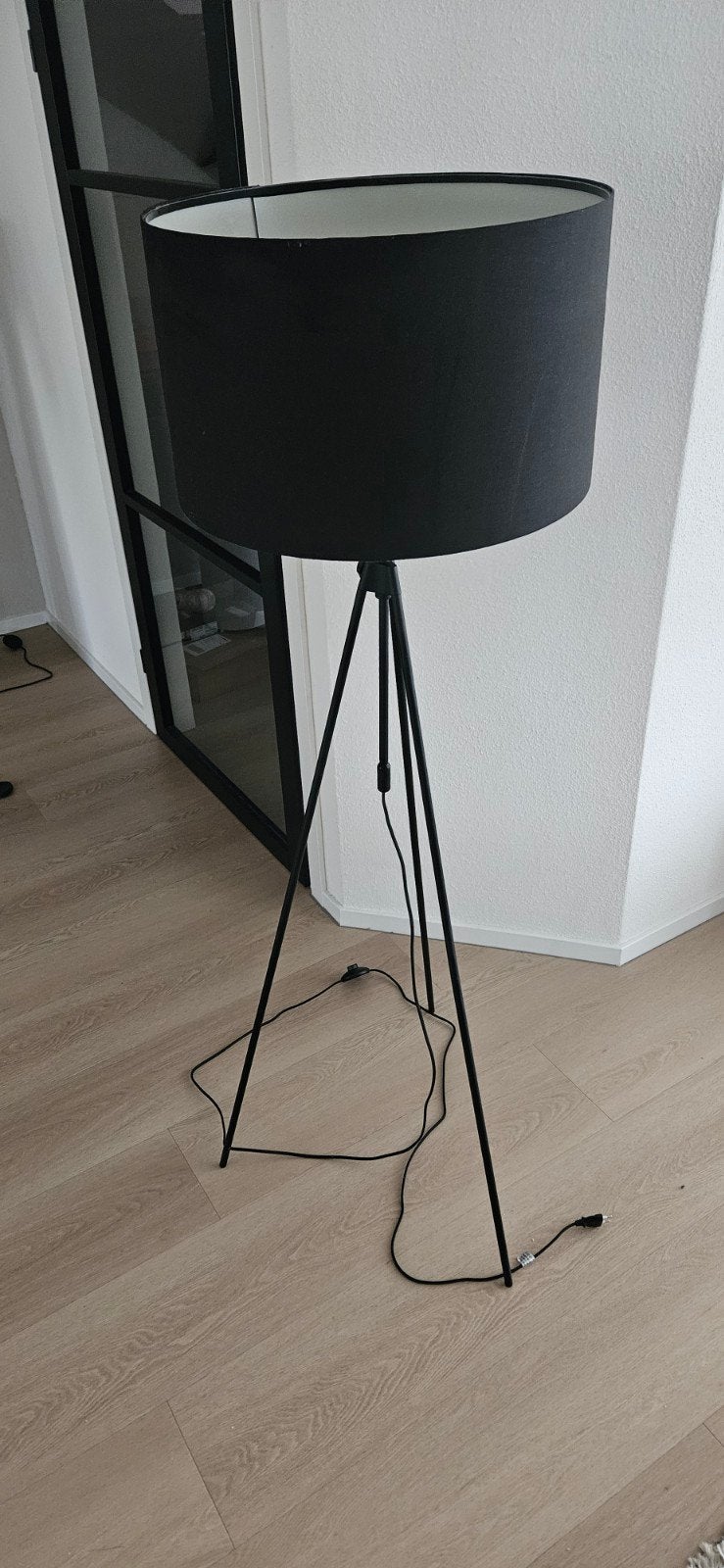 Vloerlamp zwart, Zuiver., Ophalen, Gebruikt, 150 tot 200 cm