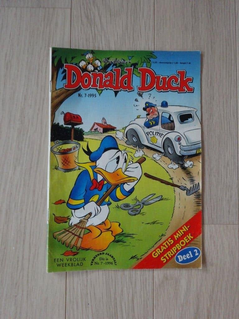 Donald Duck nr 7 – 1996 met drukfout, Boeken, Stripboeken, Zo goed als nieuw, Eén stripboek, Ophalen of Verzenden