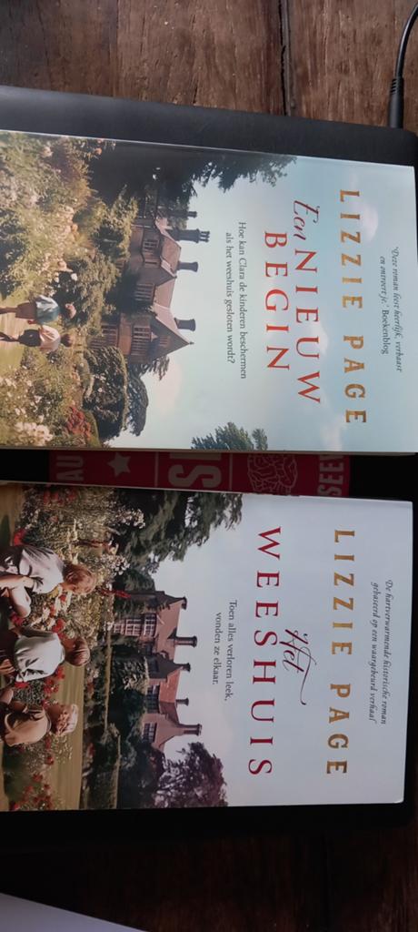 Lizzie Page - Het Weeshuis & Een Nieuw Begin (2 boeken), Boeken, Romans, Ophalen of Verzenden, Gelezen, Lizzie Page, Nederland