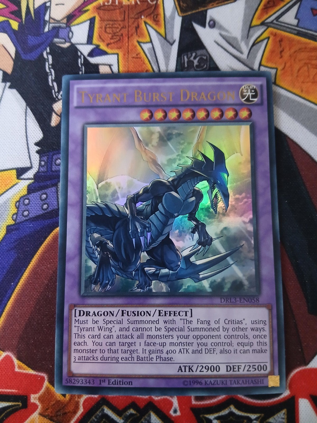 Tyrant Burst Dragon - Ultra Rare DRL3 - Yu-Gi-Oh, Ophalen of Verzenden, Zo goed als nieuw, Foil