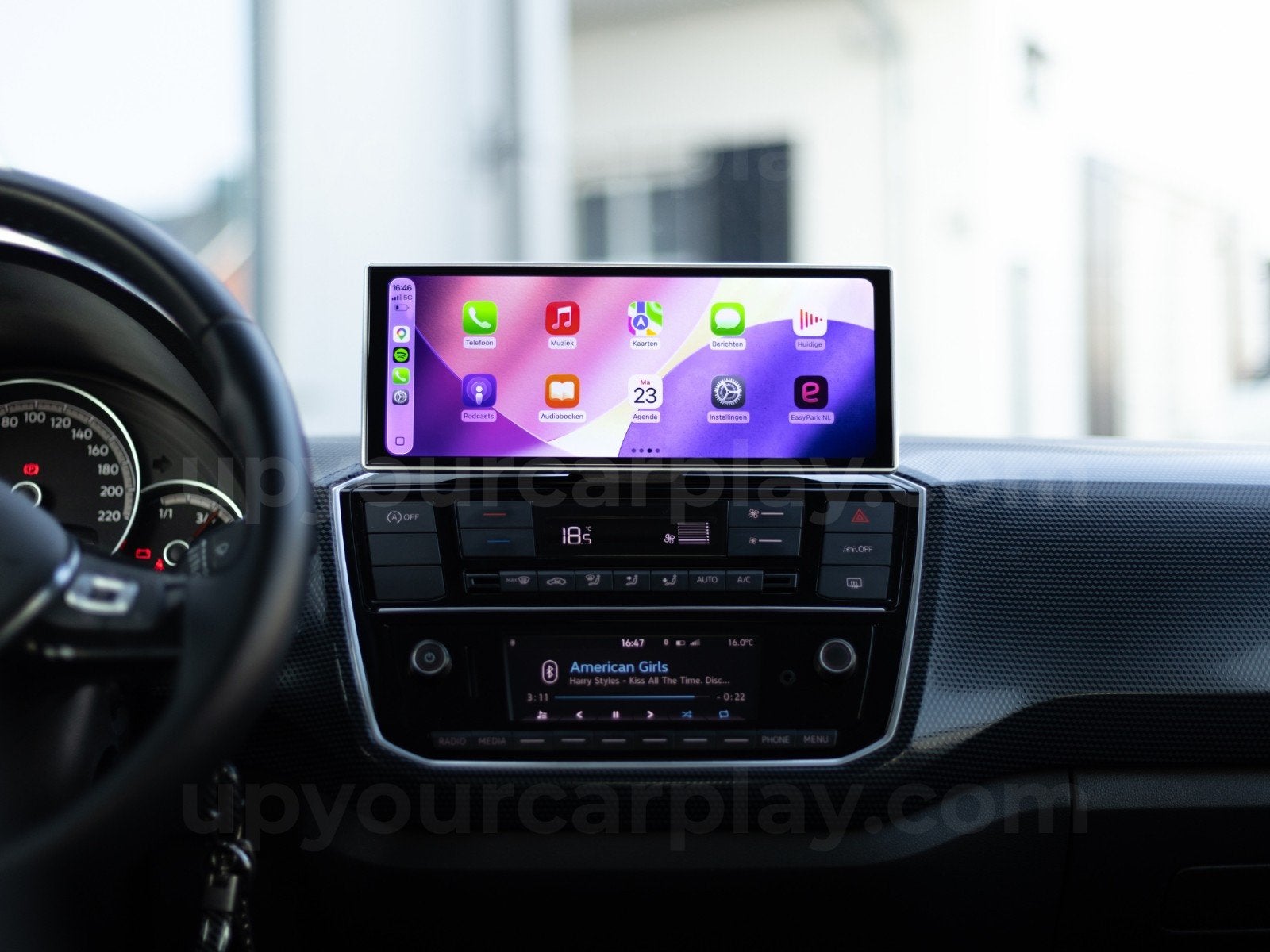 Carplay voor vw up seat mii skoda citigo  upyourcarplay, Ophalen of Verzenden