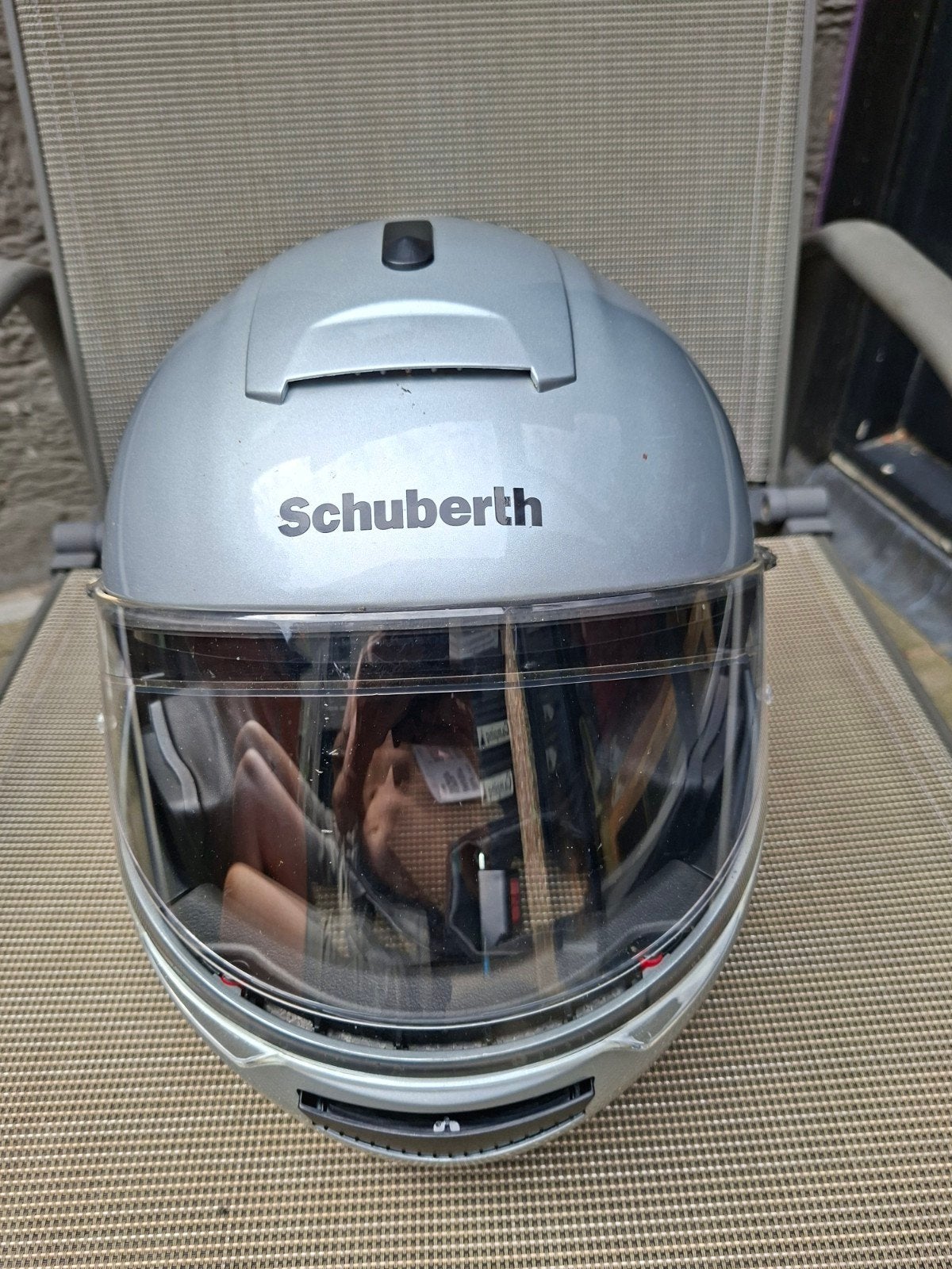 Schuberth C2 systeemhelm maat 58/59, Ophalen of Verzenden, Tweedehands, Systeemhelm, Overige merken
