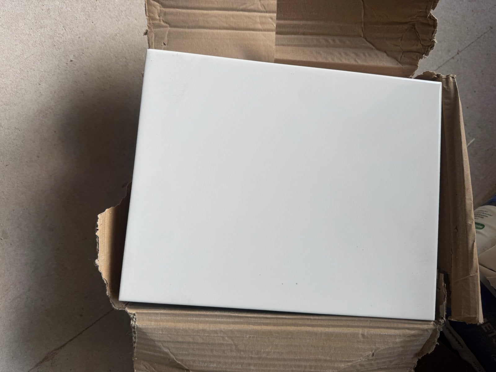 Witte wandtegels 20x25 cm - 1,5 m², Doe-het-zelf en Verbouw, Tegels, Ophalen, Nieuw, 20 tot 40 cm, Minder dan 5 m²