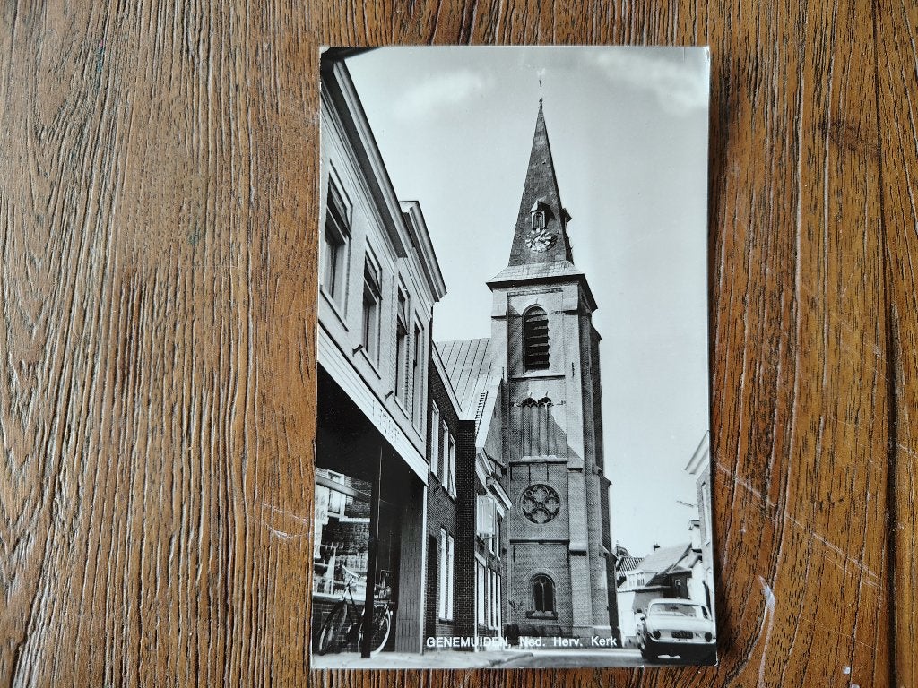Genemuiden hervormde kerk, Verzamelen, Ansichtkaarten | Nederland, Verzenden, Ongelopen, Noord-Brabant