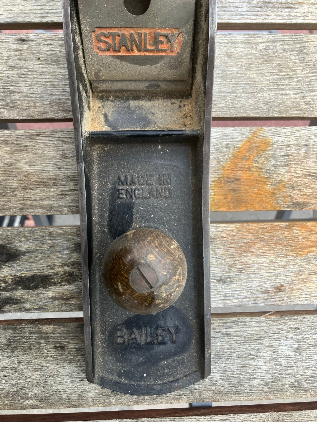 Vintage Stanley Bailey No. 7 Voegschaaf - Made in England, Antiek en Kunst, Ophalen of Verzenden