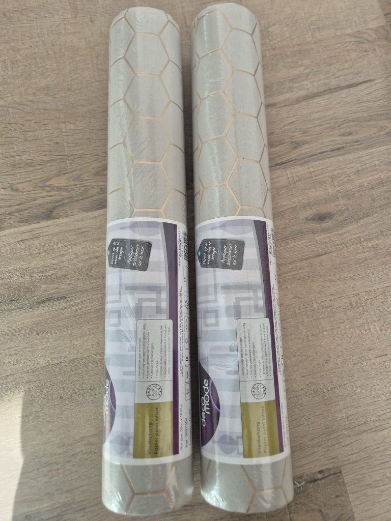 Behang, 2 rollen, Ophalen, Overige merken, Overige stijlen, Vliesbehang