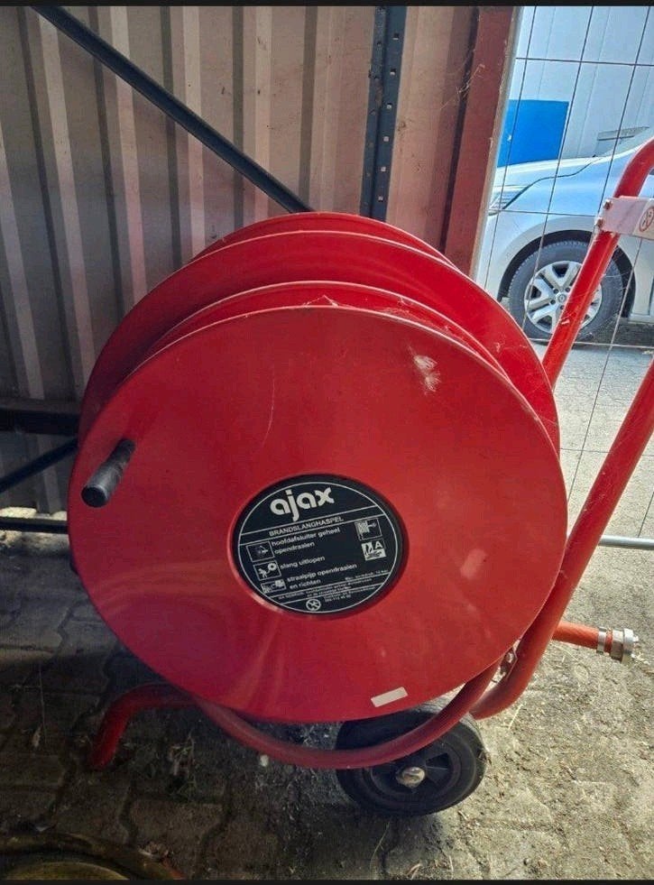 een gebruikte brandslanghaspel 613020 DUO-HASPELWAGEN, Ophalen, Gebruikt