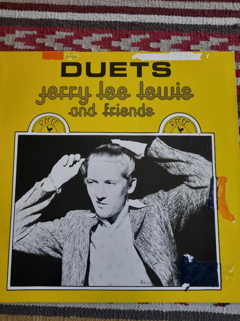 Jerry Lee Lewis and Friends- Duets, Ophalen of Verzenden, Gebruikt, 12 inch, Poprock