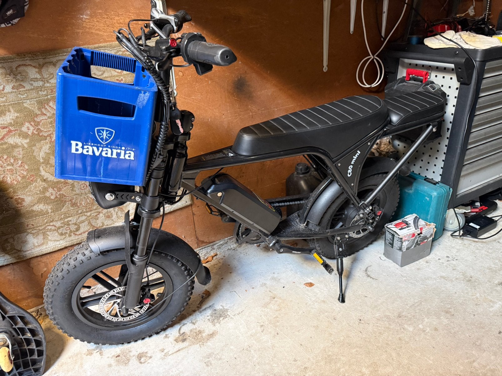 Fatbike C80 MINI nieuwstaat 390km 1 jaar oud, Ophalen, Zo goed als nieuw, 30 tot 50 km per accu, Overige merken