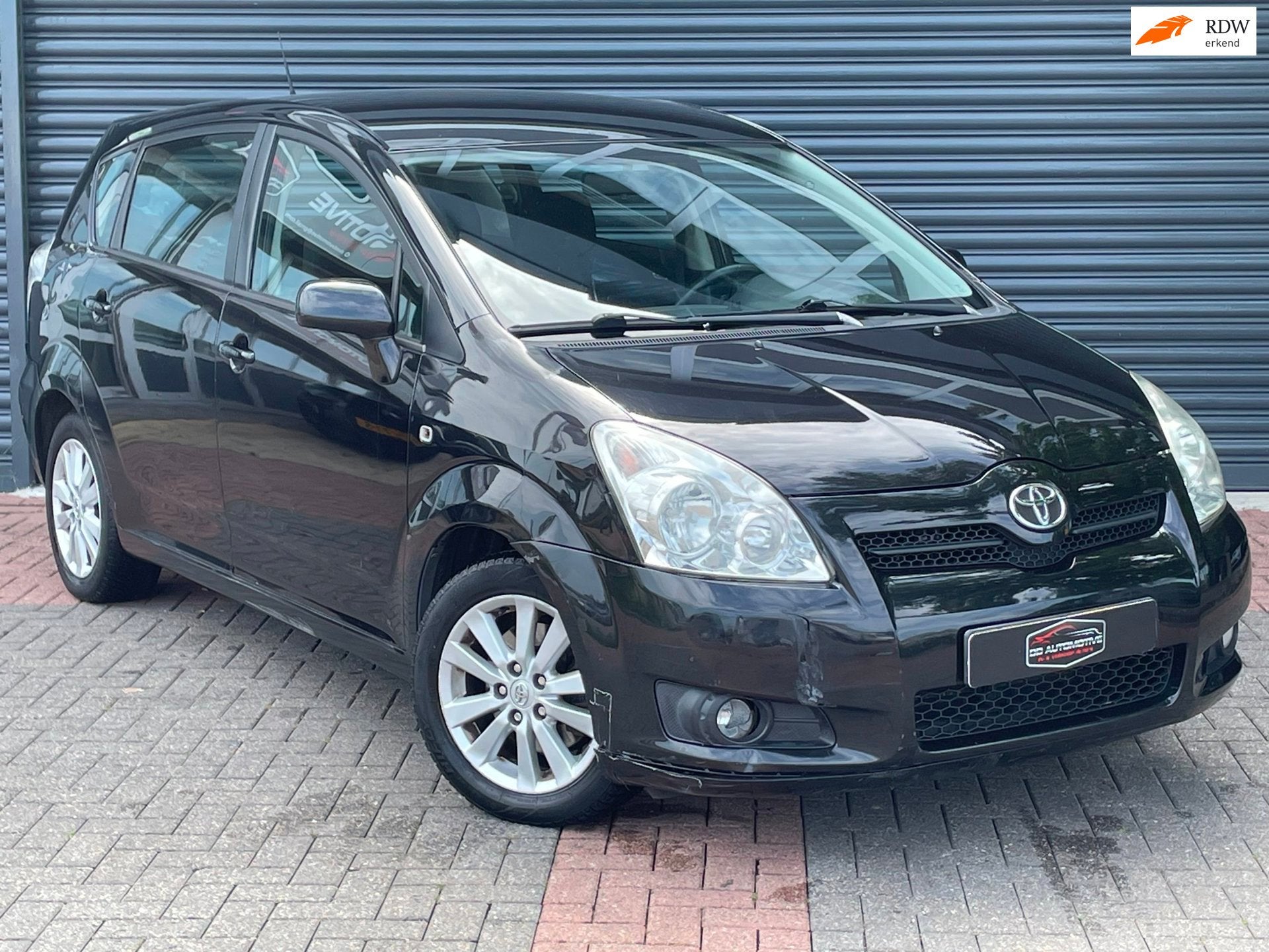 Toyota Verso 1.8 VVT-i Terra 7p Automaat | Cruise | Climate, Auto's, Toyota, Gebruikt, Zwart, 4 cilinders, 129 pk