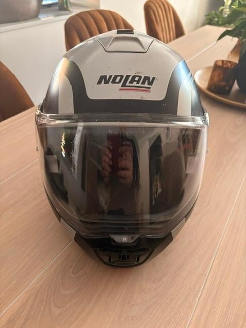 Nolan N100-5 Consistency N-Com Helm maat S - incl. headset, Ophalen, Systeemhelm, Heren, Nolan