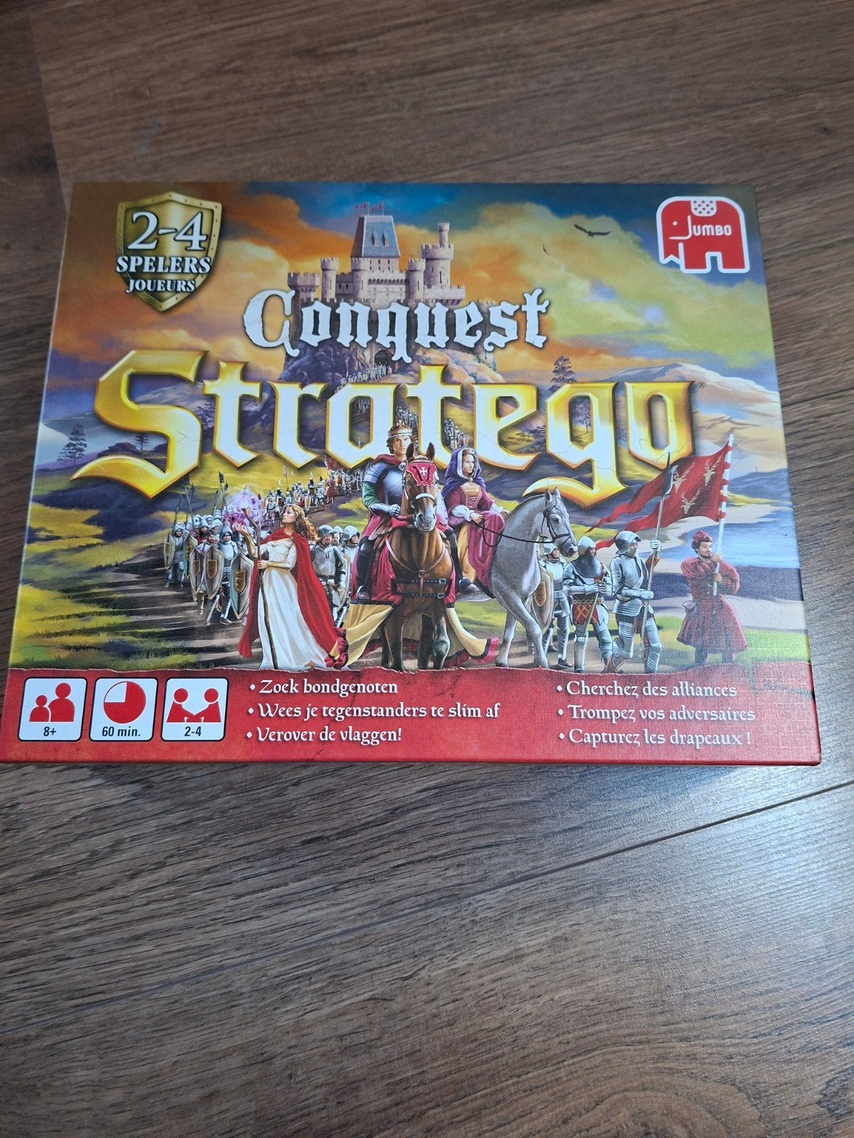 Stratego Conquest Bordspel - Strategisch Avontuur, Ophalen of Verzenden, Gebruikt, Jumbo