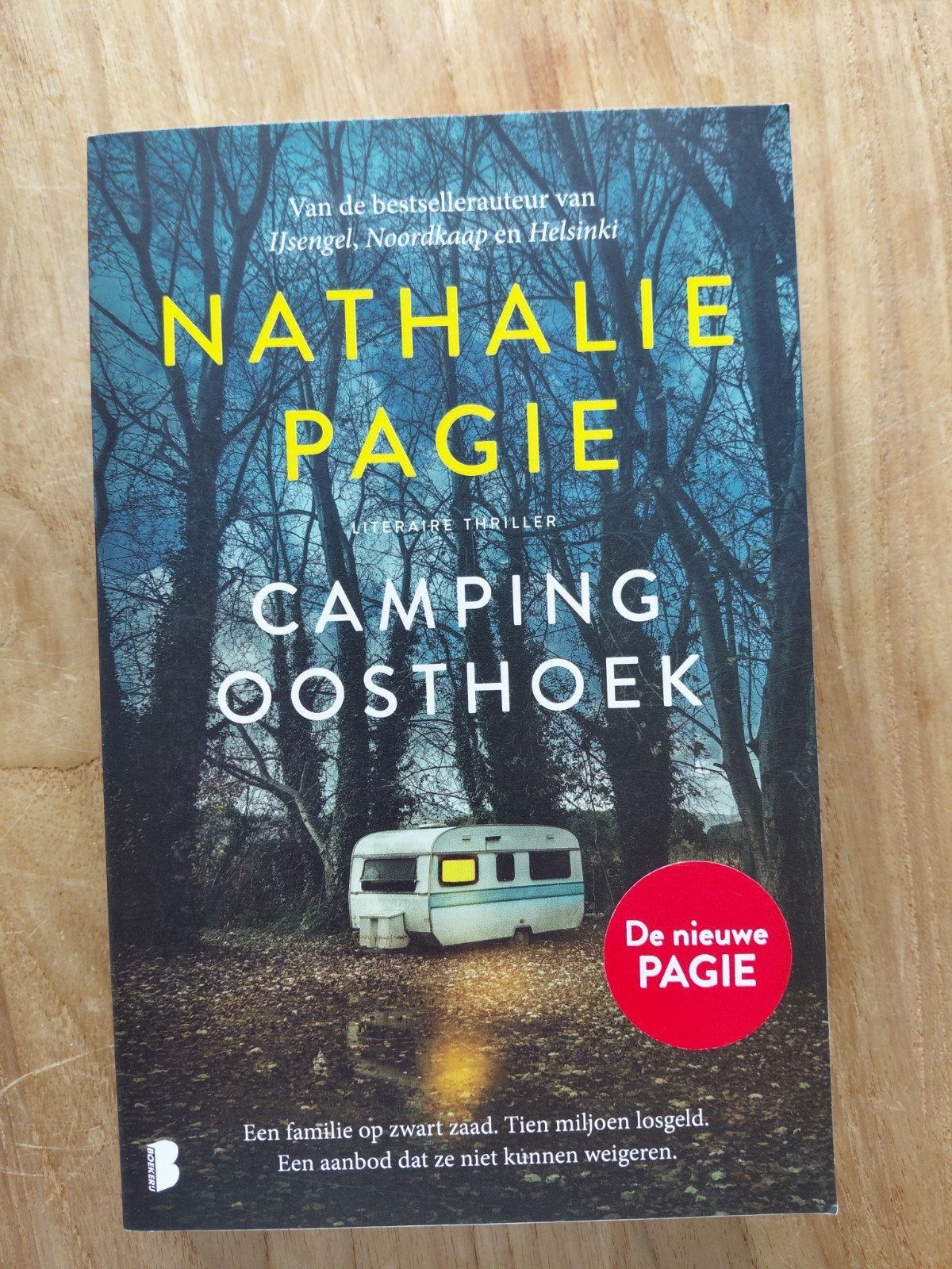 Camping Oosthoek - Nathalie Pagie (Literaire Thriller), Boeken, Ophalen of Verzenden, Zo goed als nieuw, Nathalie Pagie, Nederland