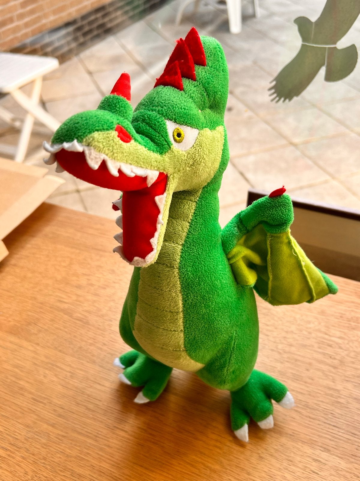 Efteling Draak Knuffel - Zo goed als nieuw, Ophalen of Verzenden, Zo goed als nieuw, Beeldje of Poppetje