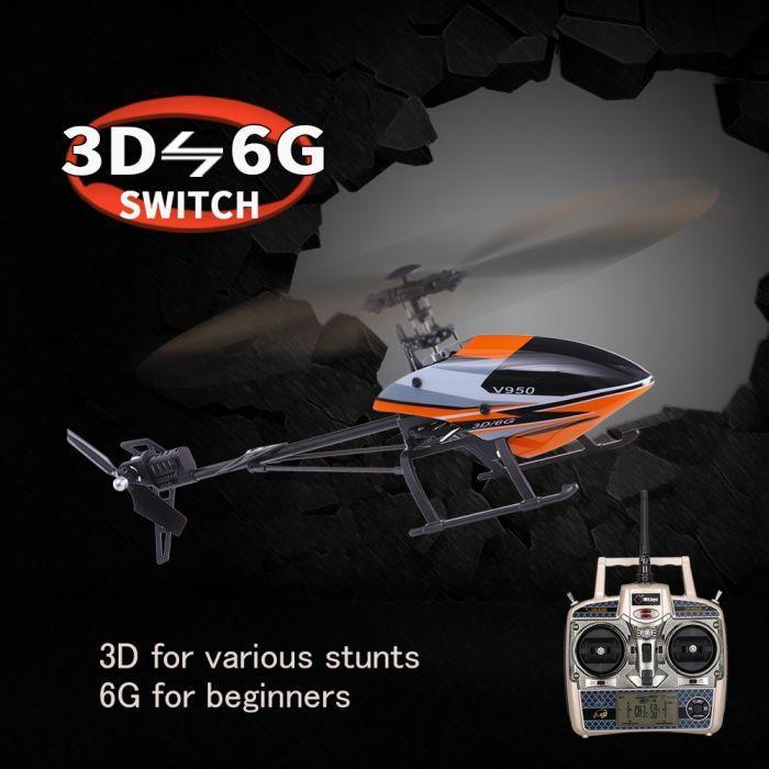6-Kanaals 3-D Stunt Helikopter Beginners Gevorderden 3D-6G., Hobby en Vrije tijd, Ophalen of Verzenden, Nieuw, RTF (Ready to Fly)