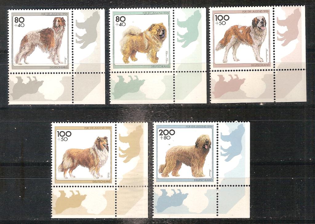 BRD 1836-1840 pf hoekzegels, Ophalen of Verzenden, BRD, Postfris