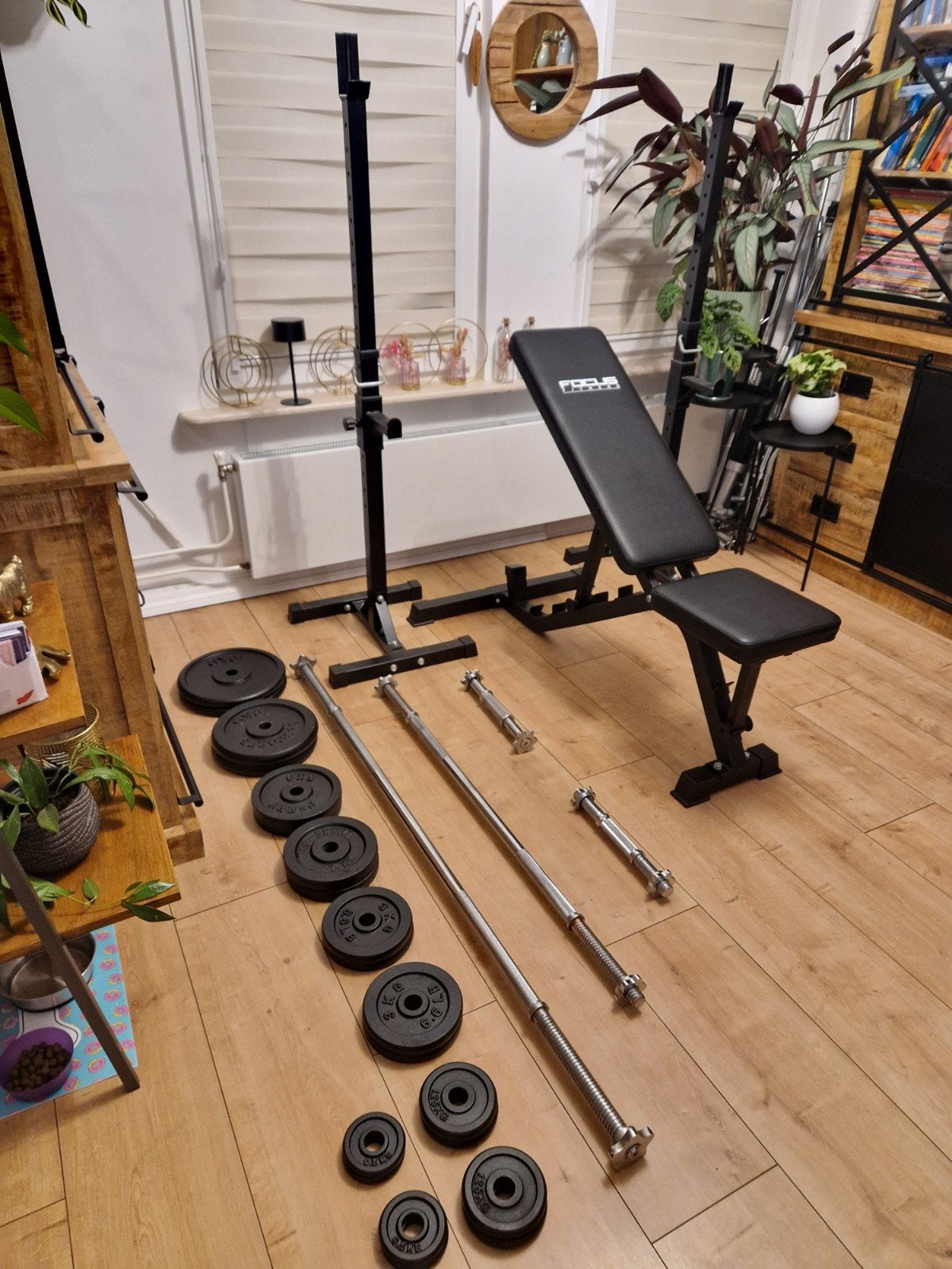 compleet fitness set, Sport en Fitness, Ophalen, Dumbbell