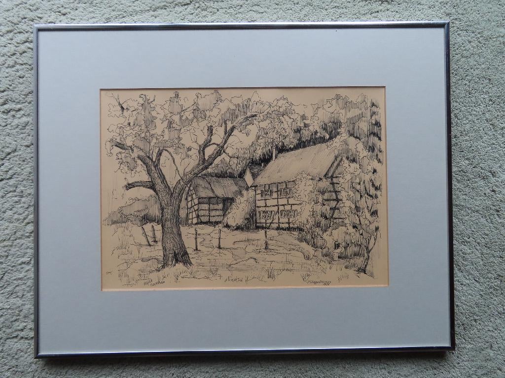 afbeelding, Ophalen of Verzenden, 1960 tot 1980, Gebruikt, Gebouw