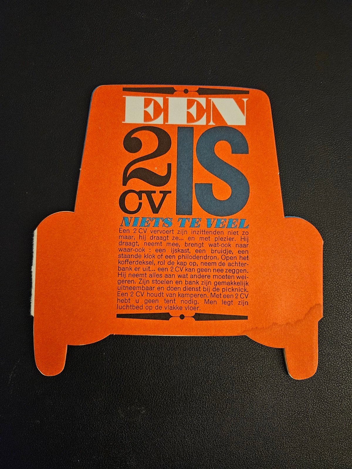 Brochure Citroën 2CV 1965, Verzenden, Zo goed als nieuw, Citroën