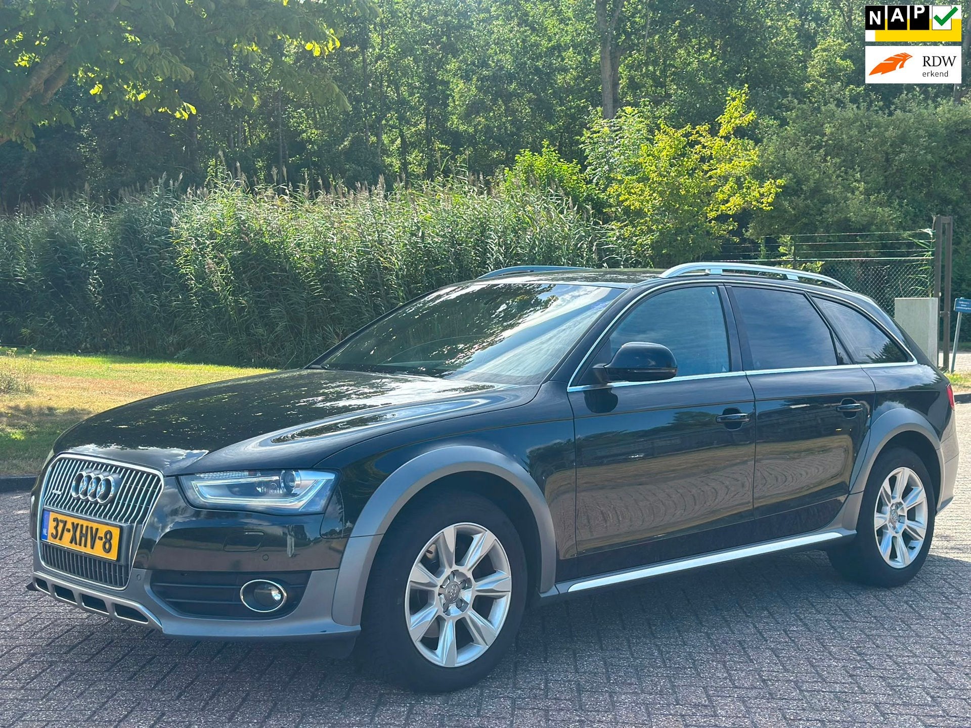 Audi A4 allroad quattro 2.0 TFSI Pro Line/AIRCO/CRUISE/HALF, Automaat, Euro 5, Gebruikt, Zwart