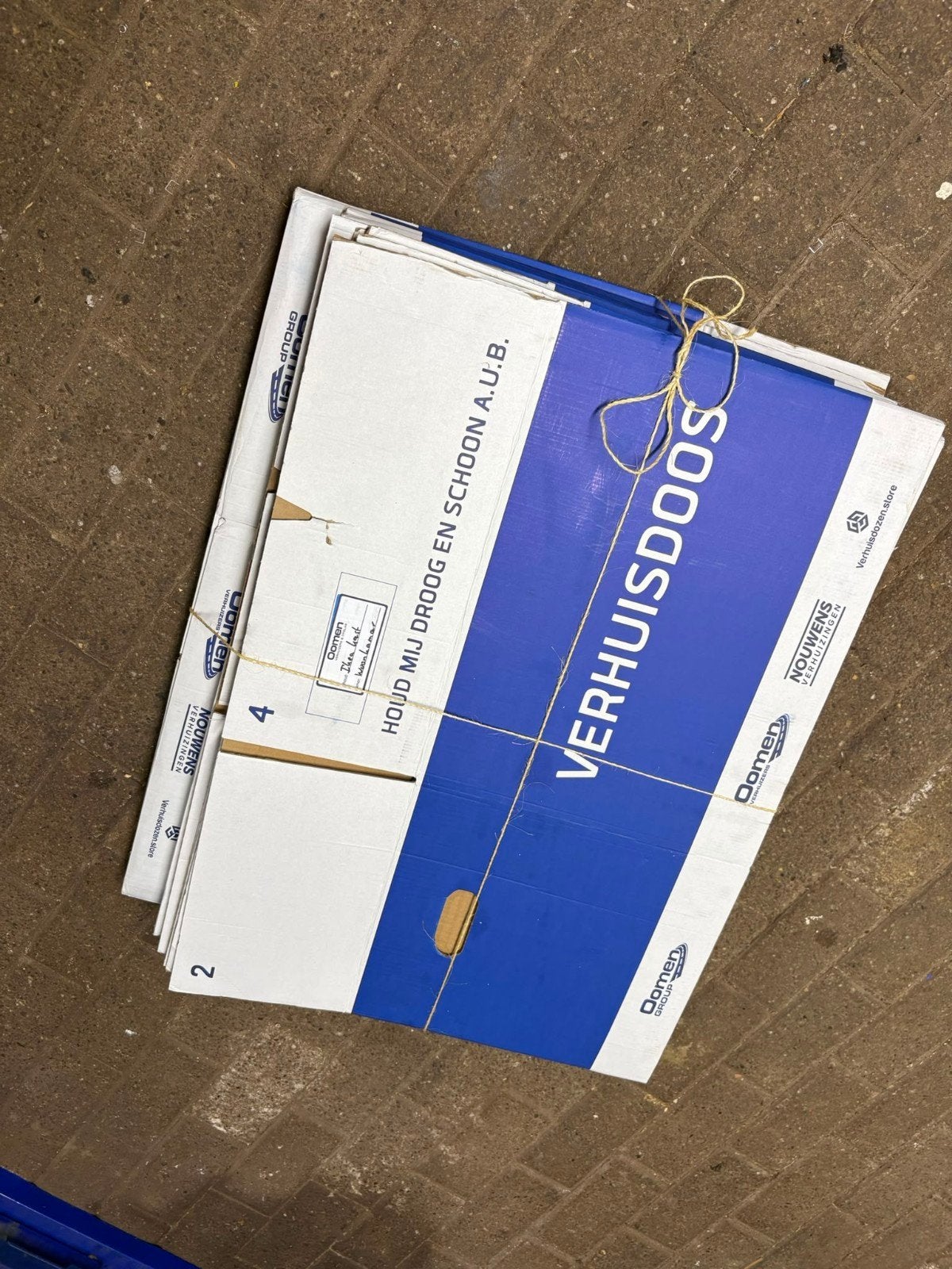 22 Verhuisdozen (Oomen, Gamma, Action), Ophalen, Minder dan 50 cm, Minder dan 40 cm, 35 tot 50 cm