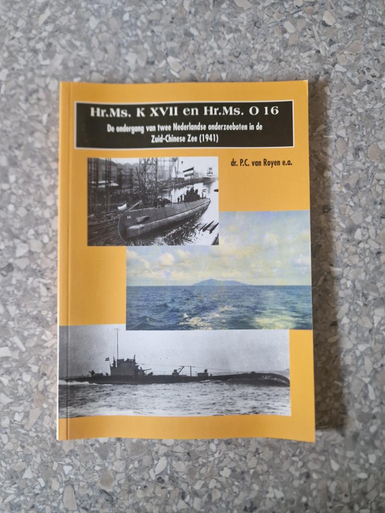 Nederlandse onderzeeboot O 16 en K XVII koninklijke marine, Verzamelen, Ophalen of Verzenden, Nederland, Boek of Tijdschrift