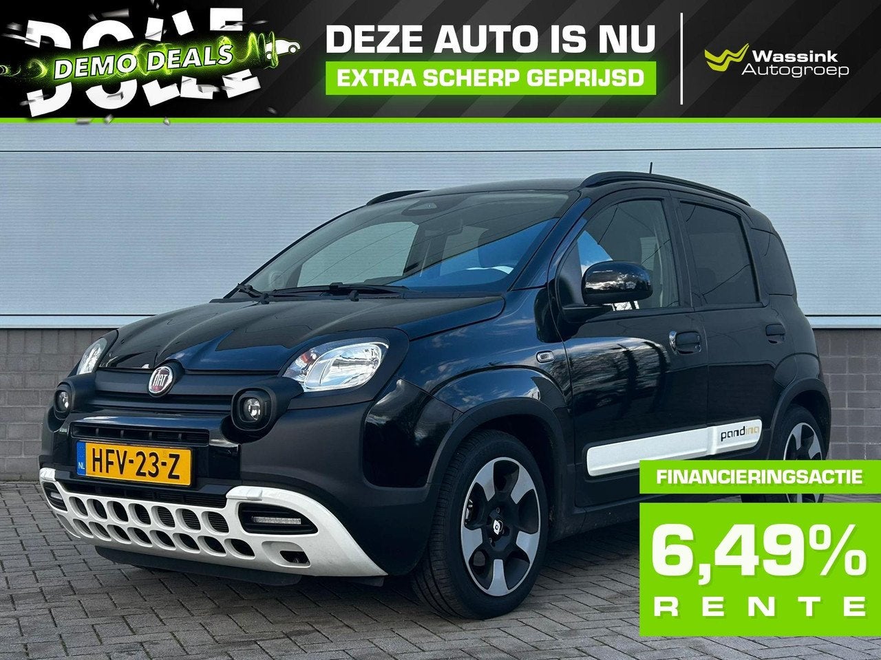 Fiat Panda Pandina Cross 70 pk Hybrid Navigatie via app | Ai, Auto's, Gebruikt, Panda, Start-stop-systeem, Bedrijf