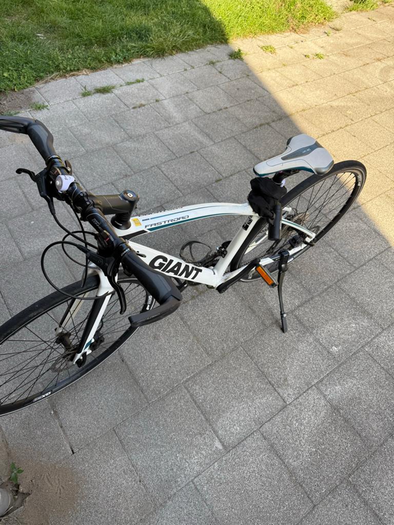 Giant FastRoad M2 - Zo goed als nieuwe hybride fiets, 53 tot 57 cm, Ophalen of Verzenden, Zo goed als nieuw, Giant