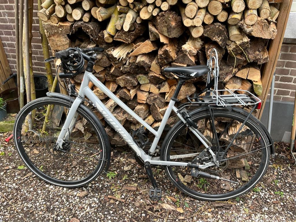 Specialized crosshybride damesfiets 50 inch frame, Overige merken, Gebruikt, Versnellingen, Ophalen of Verzenden