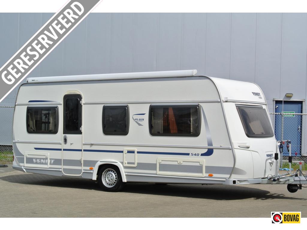 Fendt Platin 540 TG Enkele bedden|Luifel|Mover|, Caravans en Kamperen, Dwarsbed, Rondzit, Bedrijf, 5 tot 6 meter