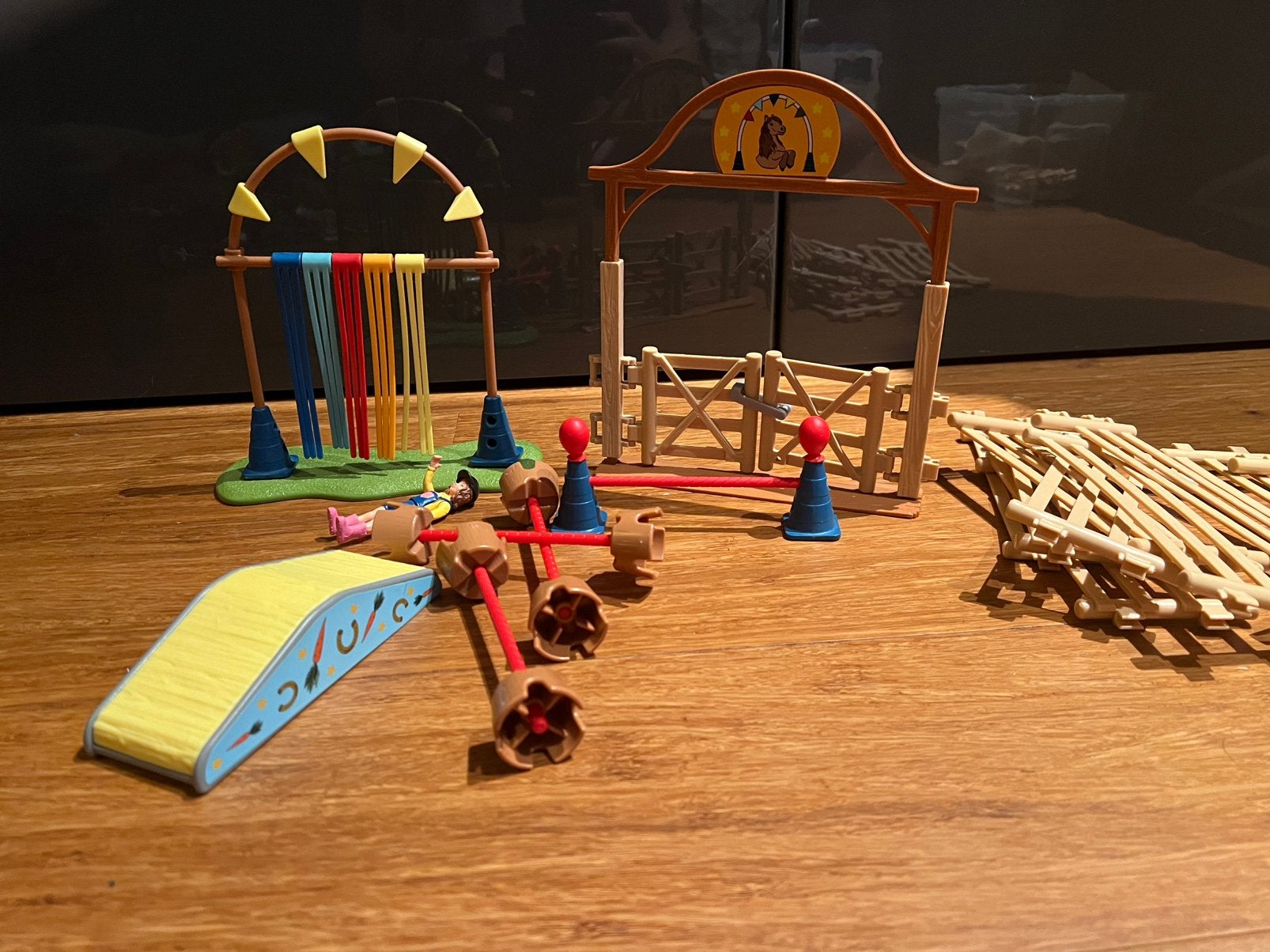 Schleich farm set, Verzamelen, Dierenverzamelingen, Ophalen of Verzenden, Zo goed als nieuw, Paard, Beeldje of Figuurtje