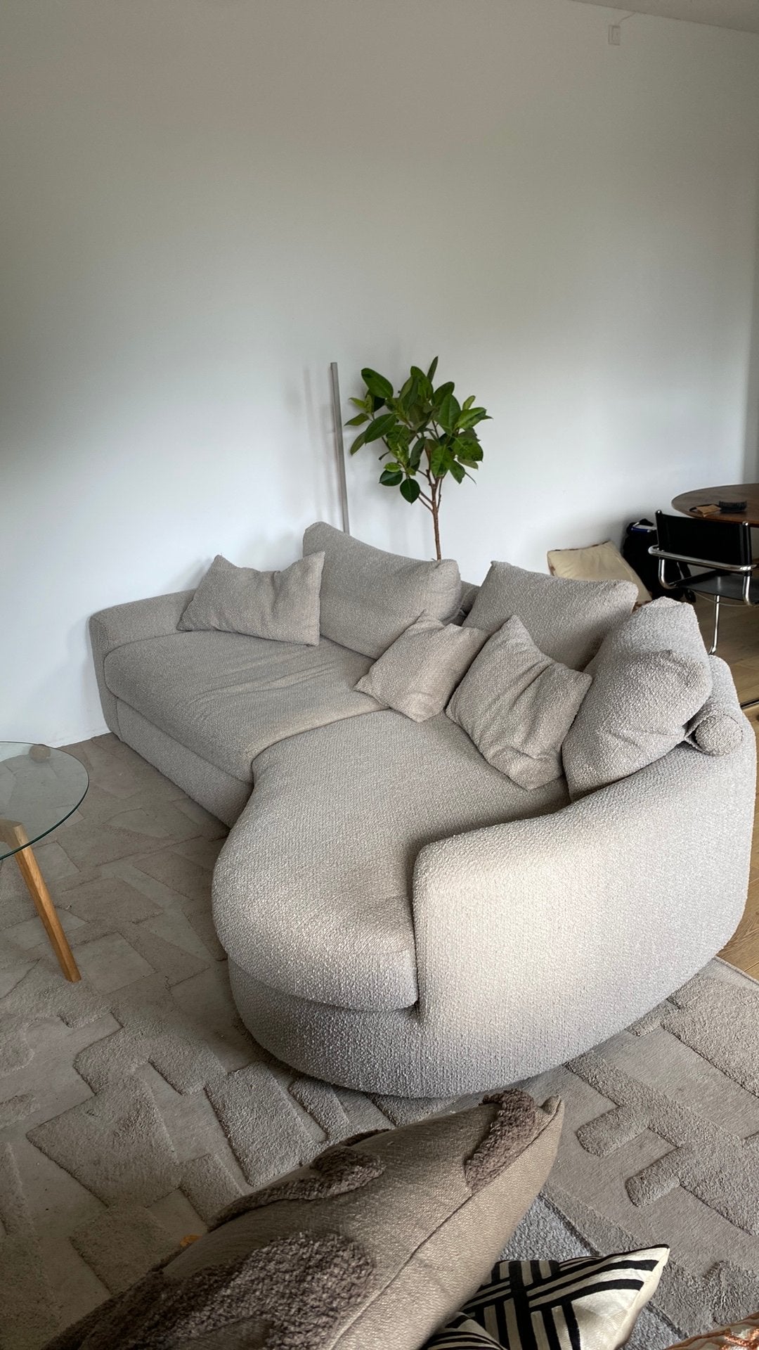 Decor Amsterdam, lounge bank, Ophalen, Japandi, 250 tot 300 cm, Gebruikt
