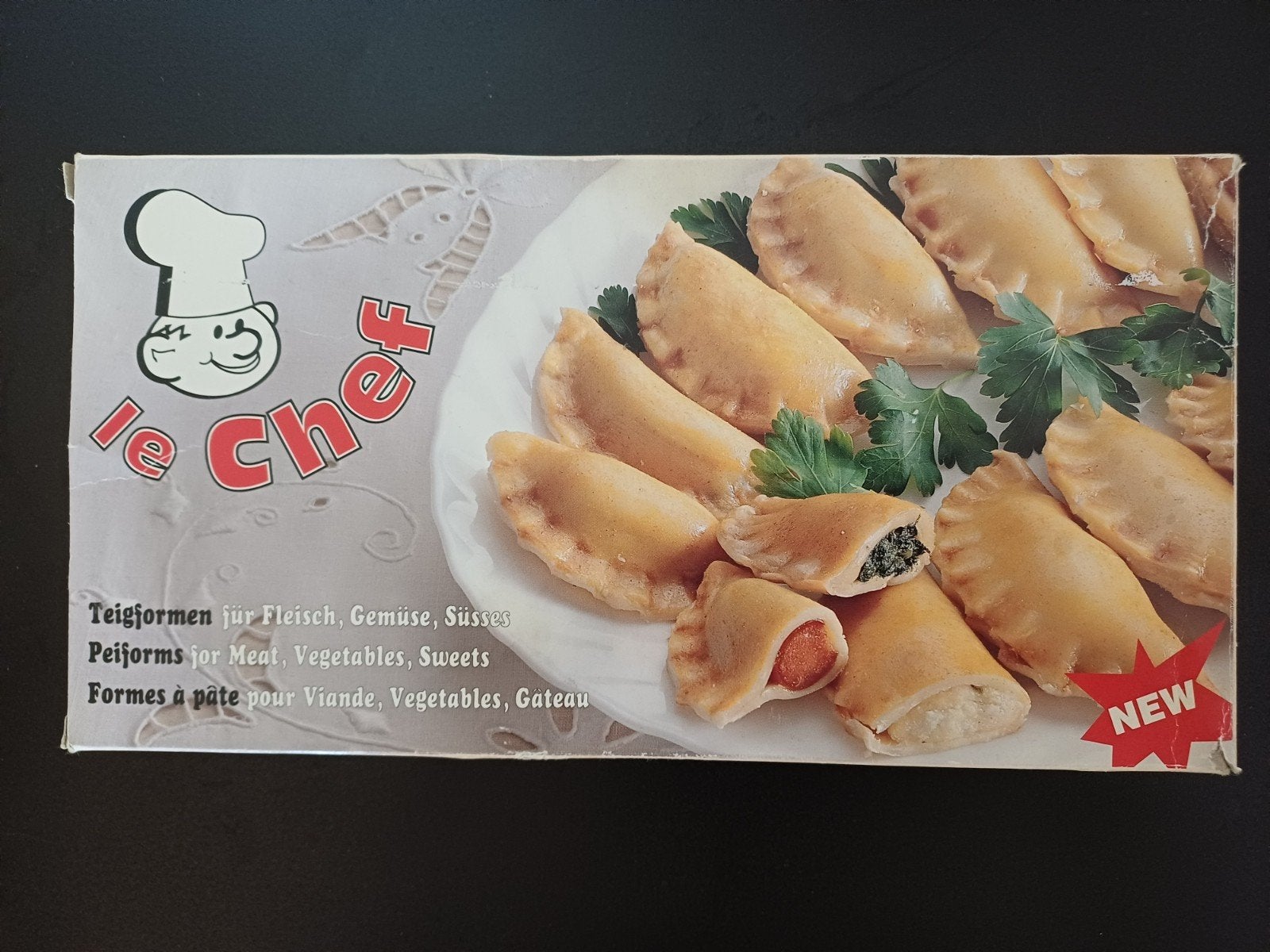 Le Chef deegvormen set - 3 verschillende maten, Overige typen, Kunststof, Nieuw, Ophalen of Verzenden