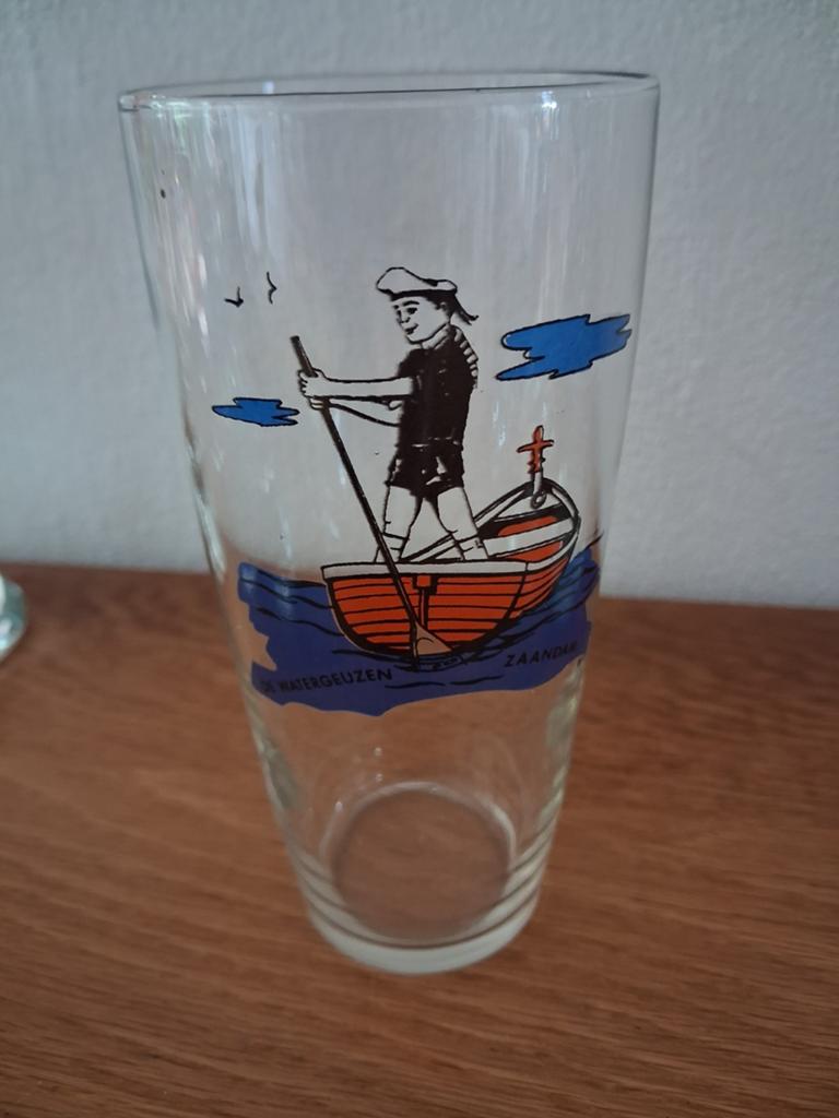 Vintage glas Scouting Watergeuzen Zaandam, Ophalen